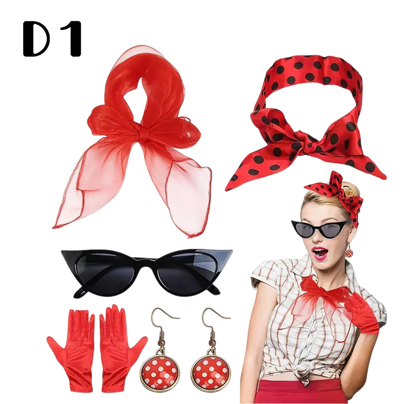 50년대 복고풍 의상 액세서리 여성 1950년대 멋진  - Women'S Accessories In The 1950S 리뷰 및 가격